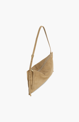 Deadly Ponies Oat Suede Mini Chopalopagus Bag