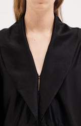Harris Tapper Black Cocoon Blouse