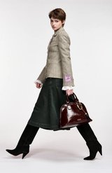 Essentiel Antwerp Karina Combo1  Brown Fitted Blazer