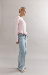 Caitlin Crisp Pink Tutu Long Sleeve