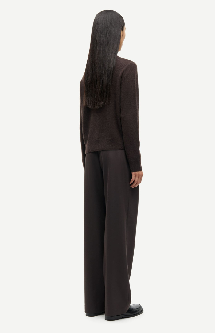 Samsøe Samsøe Black Coffee Saboston Cardigan