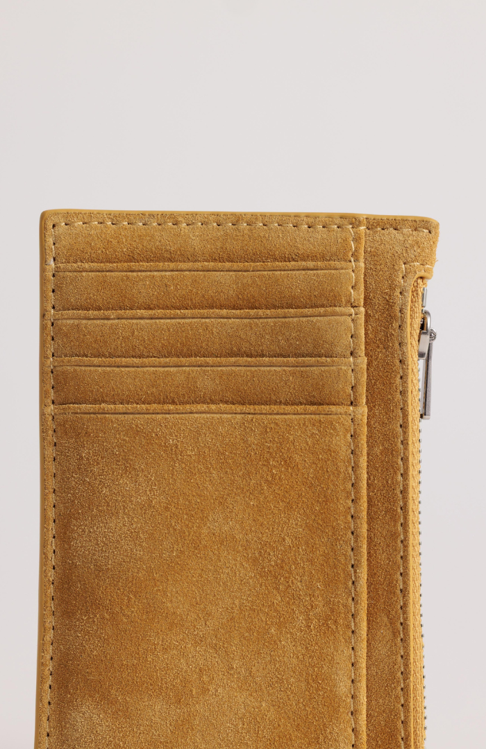 Yu Mei Sun Suede Frank Cardholder