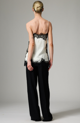 DAY Vanilla Ice Lacey Fluid Viscose Top