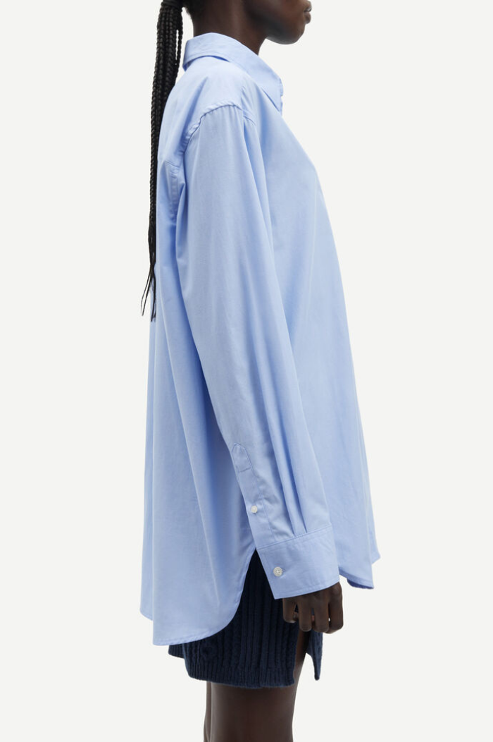 Samsøe Samsøe Subdued Blue Salova Shirt