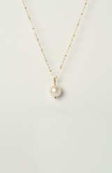 Charlotte Penman 14K Rolled Plate La Pearla Necklace + Gold