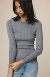 Marle Soft Charcoal Ana Top