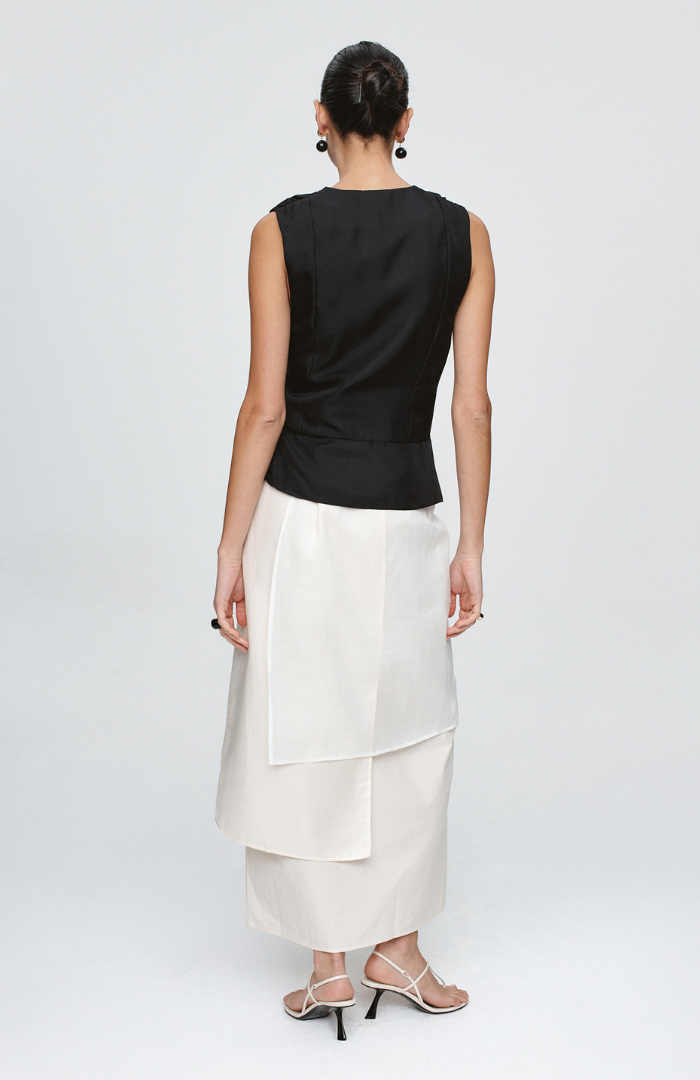 Marle Black Max Vest