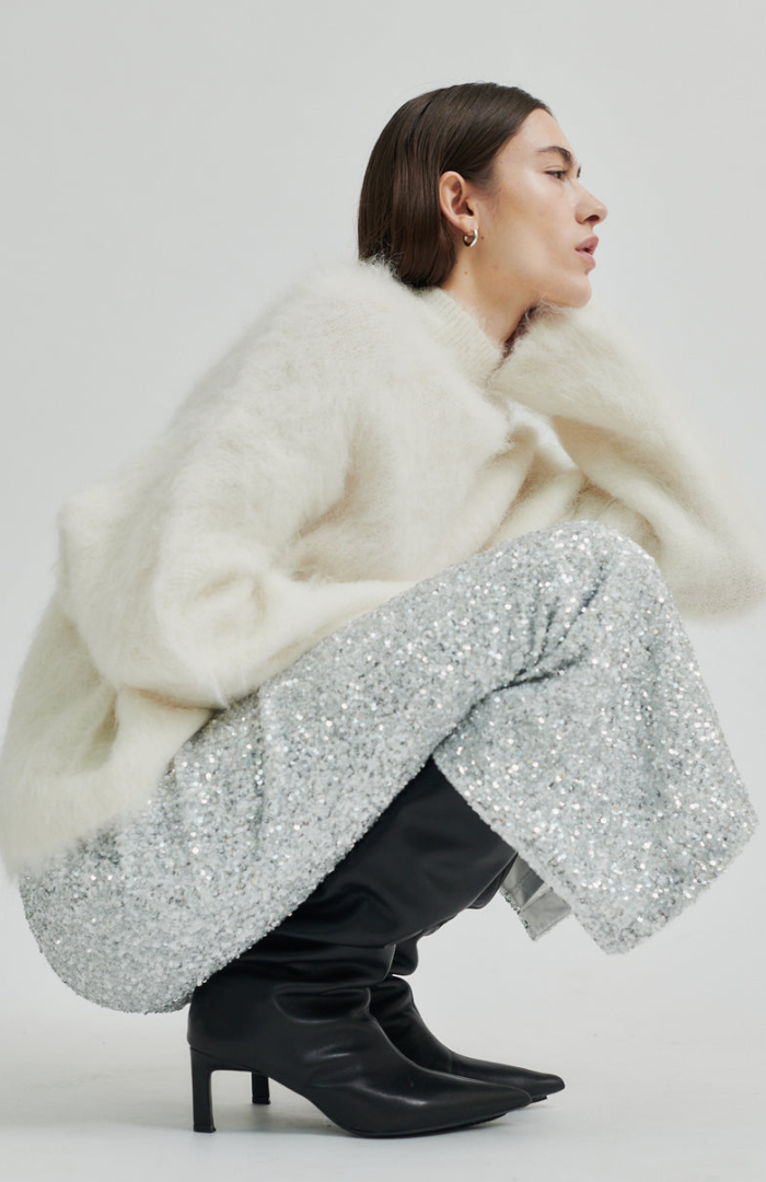 Second Female Silver Shimma Skirt