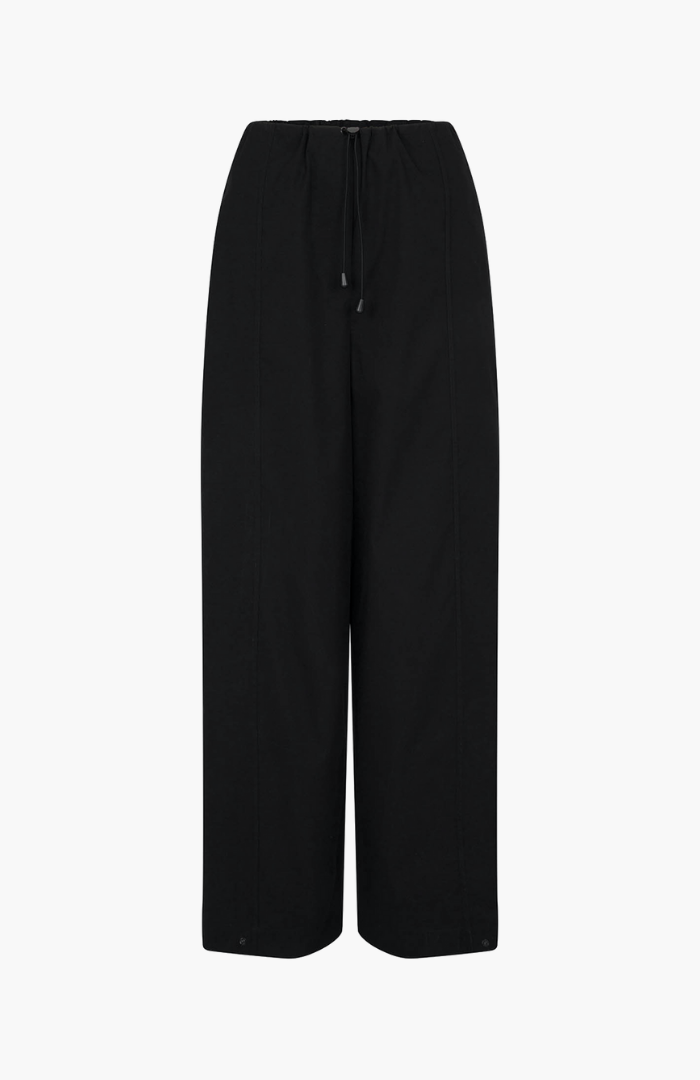 Harris Tapper Black Tech Taffeta Tanaka Trouser