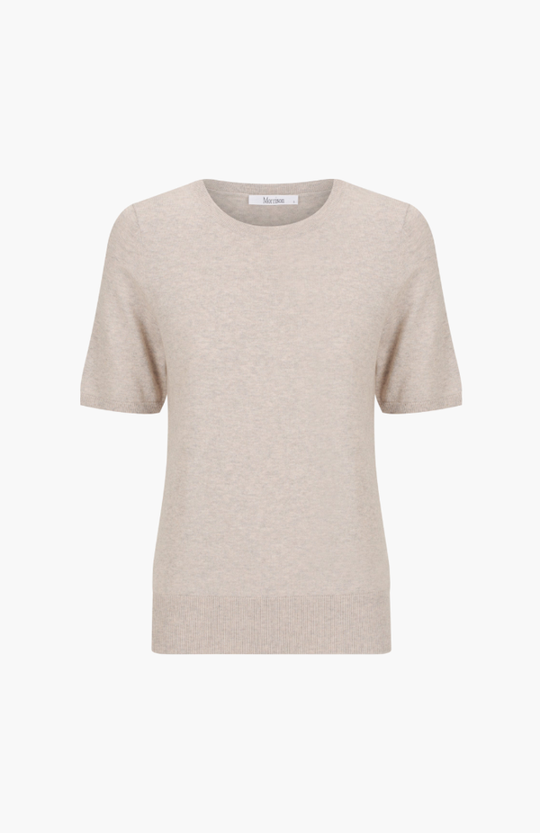 Morrison Oatmeal Jules Knit Tee