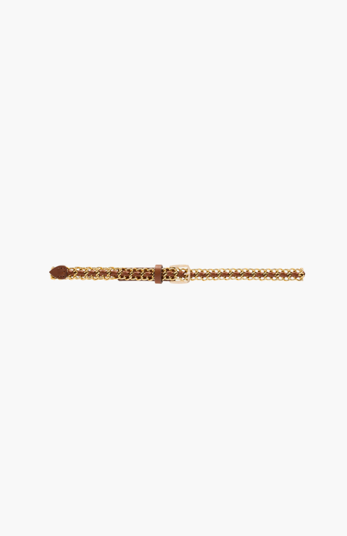 Ba&sh Gold Brooke Belt