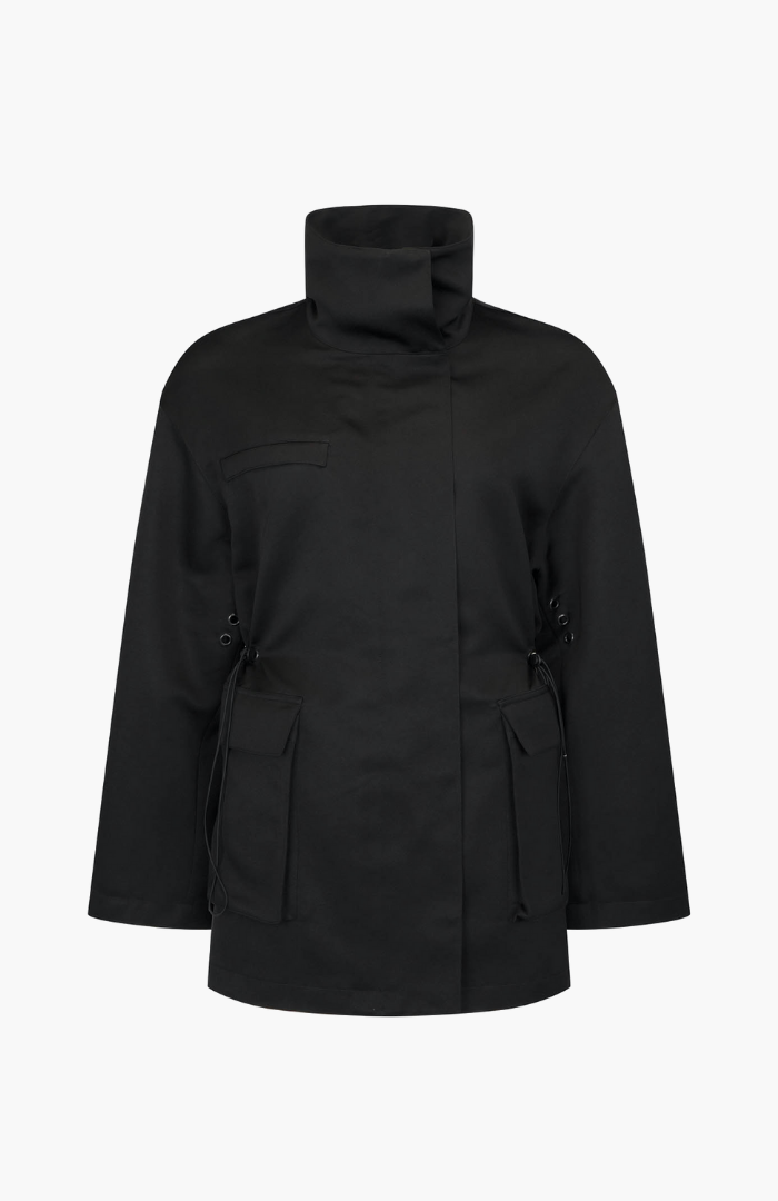 Harris Tapper Black Balmoral Parka