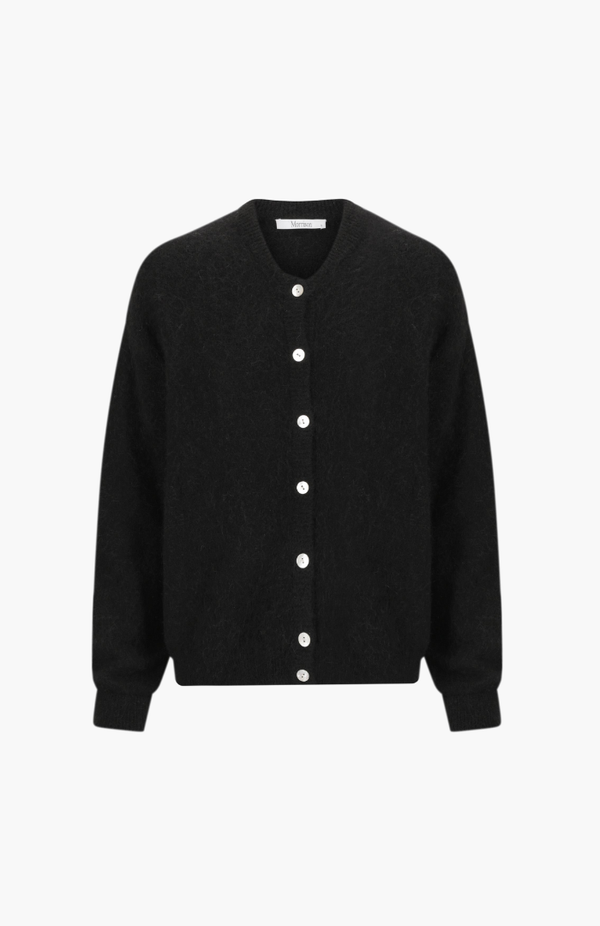 Morrison Black Vance Knit Cardigan