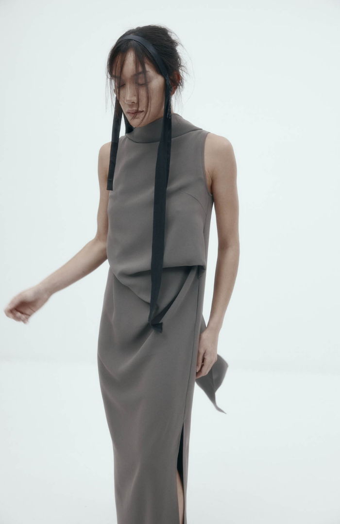 Harris Tapper Grey Laro Dress