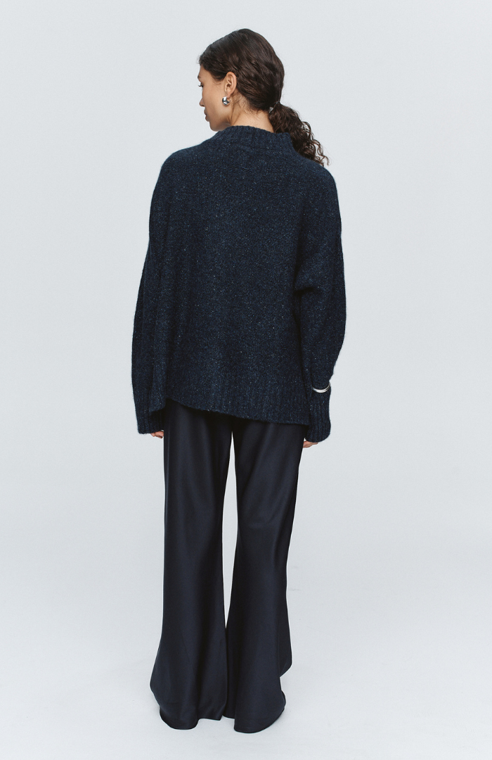 Marle Navy Eliza Jumper