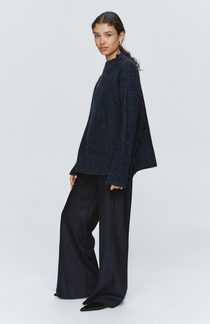 Marle Navy Eliza Jumper