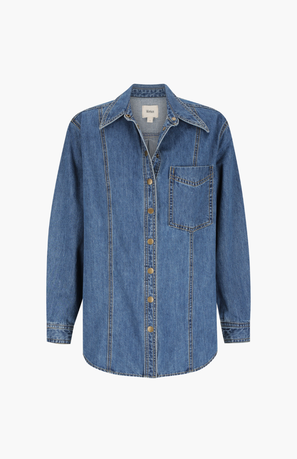 Morrison Blue Denim Theo Shirt