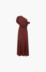 Harris Tapper Burgundy Lucille Dress