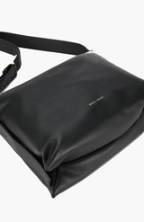 Deadly Ponies Black + Brass Midimese Crossbody Bag