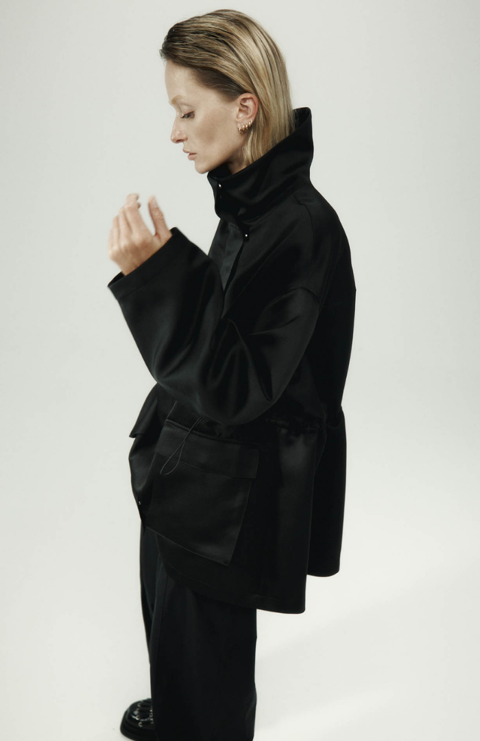 Harris Tapper Black Balmoral Parka