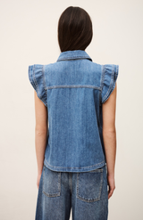 Ba&sh Bluejeans Iyoyo Top
