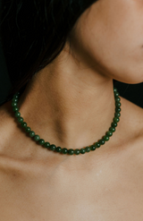 Charlotte Penman Jade + Gold Matariki Necklace