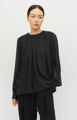 Juliette Hogan Black Indra Blouse