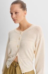 Morrison Milk Marli Knit Cardigan