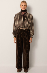 Maison Hotel Chocolate Rebecca Blouse