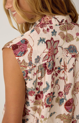Maison Hotel Bianca Sweet Iris Sleeveless Shirt