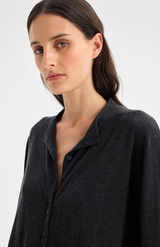 Morrison Charcoal Margo Knit Cardigan