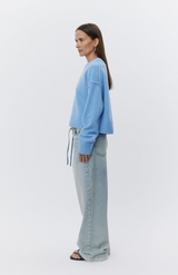 DAY Blue Melange Pullover