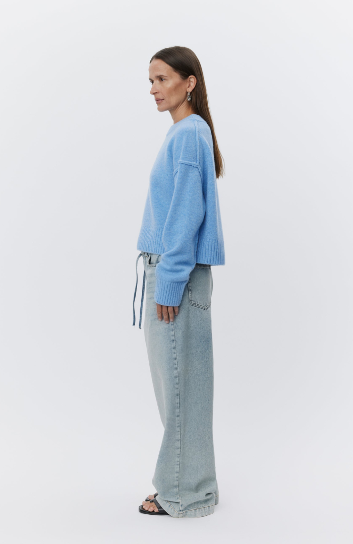 DAY Blue Melange Pullover