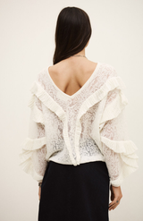 Ba&sh Lucas Ecru Jumper