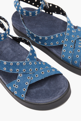 Ba&sh Denim Catalogna Sandal