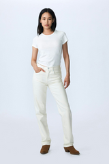 SLVRLAKE Cream Sophie Long Jean