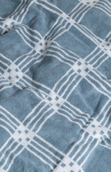 Baina Celeste & Chalk Frisa Pool Towel