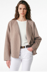 Vanessa Bruno  Taupe Chann Jacket