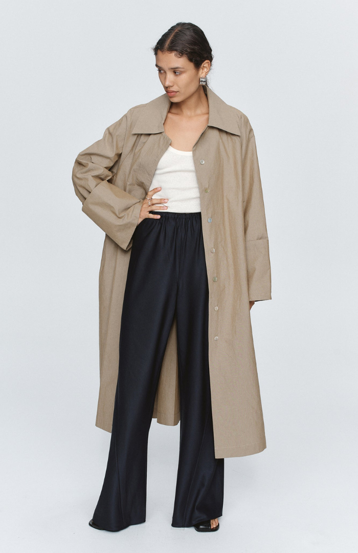 Marle Rye Duster Coat