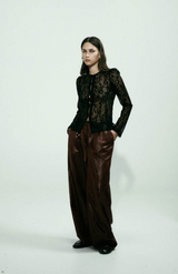 Harris Tapper Black Lace Helena Top