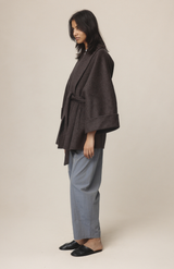 Marle Tapenade Wool Wes Coat