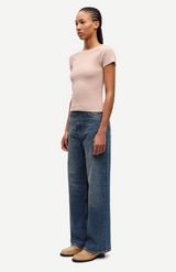 Samsøe Samsøe Cameo Rose Mel. Salinn T-Shirt