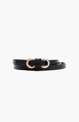 Morrison Black Roland Leather Belt