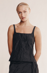 Marle Black Shay Top