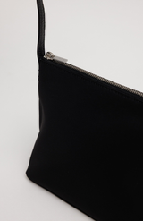 Yu Mei Black Nylon Small Utility Bag