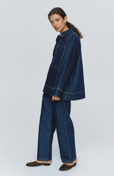 Marle Washed Indigo Elka Shirt
