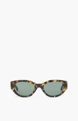 Samsøe Samsøe Yellow Tortoise Sajude Sunglasses