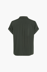 Samsøe Samsøe Dark Evergreen Majan S/S Shirt