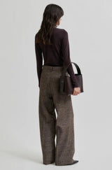 Second Female Matima Chocolate Plum Merino Tee