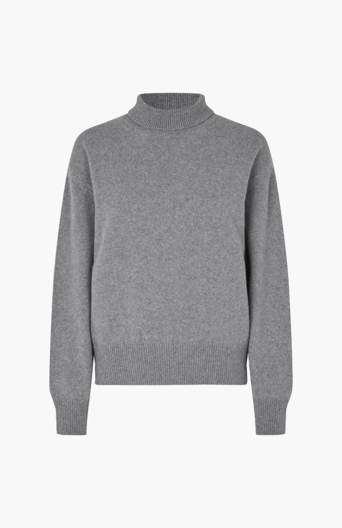 Samsøe Samsøe Grey Mel. Sabirgitte Turtleneck